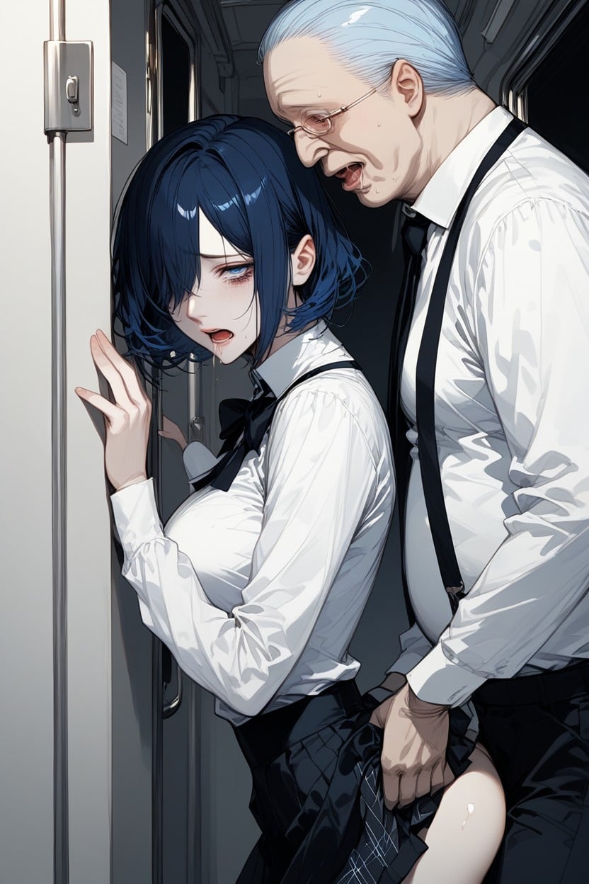 Skirt, Soft Round Face, 25+ Hentai AI Porn