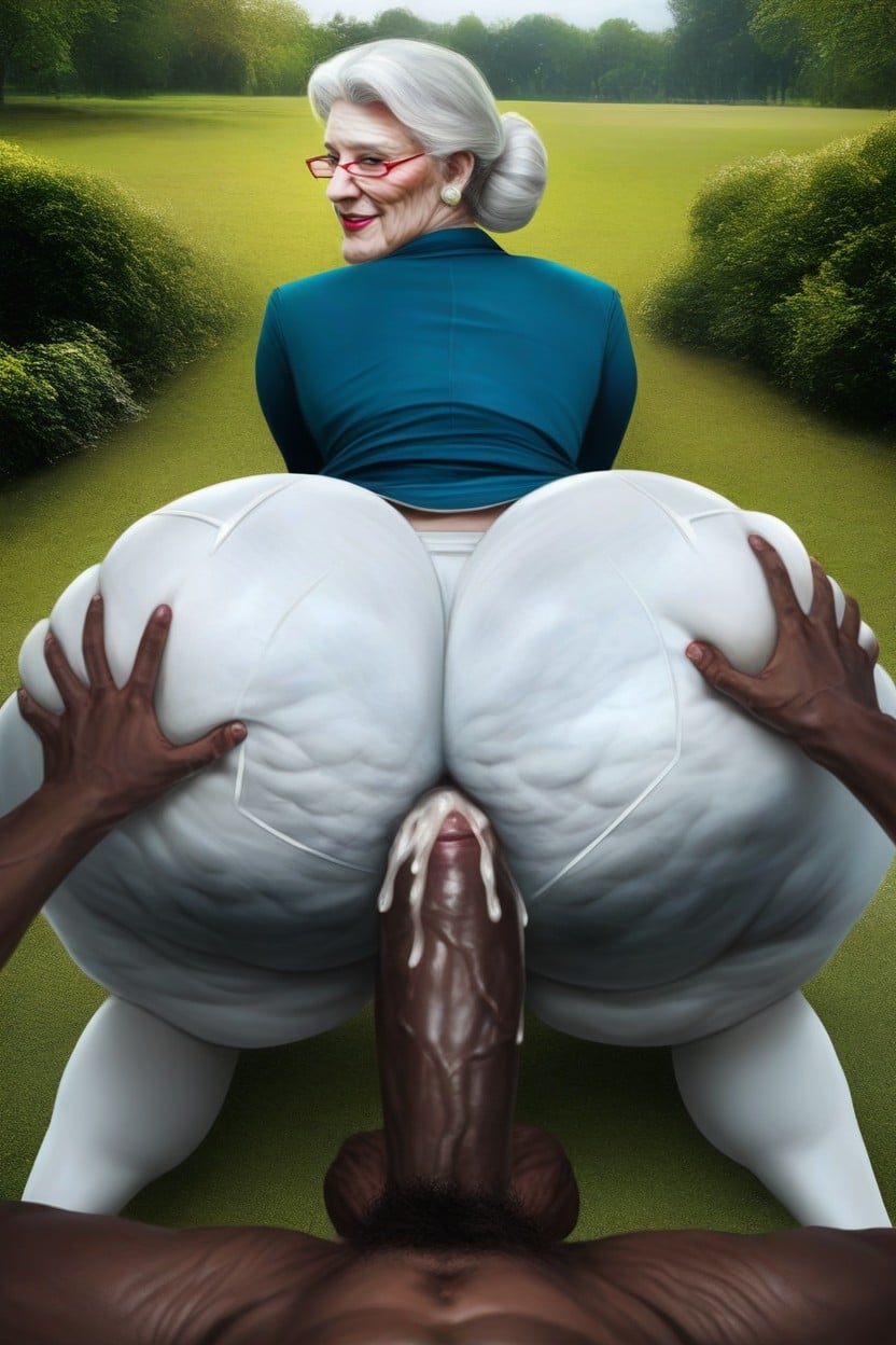 Super Thick Thighs, Hyper Wide Hips, Disproportionately Large Ass AI Porn