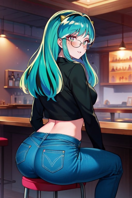 Black Lipstick, Wink, Big Lips Hentai AI Porn
