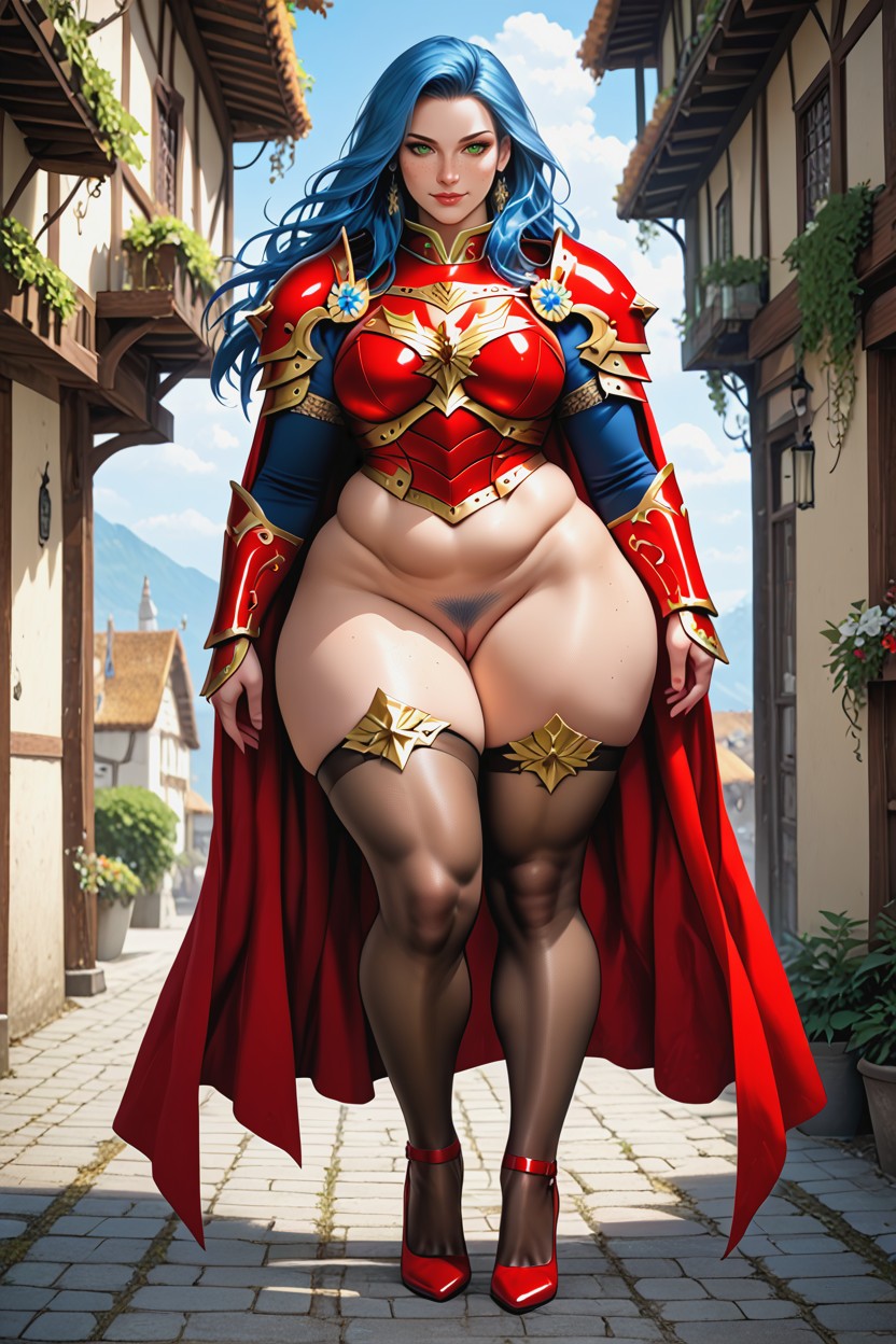 Ultra Detailed Skin, Pussy Vulva, Waist AI Porn