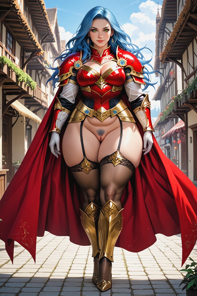 Red Cape, Hyper Hips, Luxanna Crownguard AI Porn