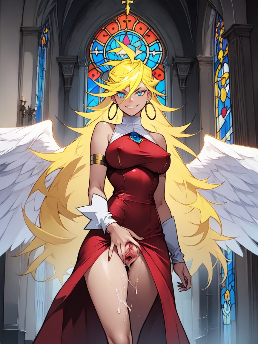 Solo, Church, Bow Legs Hentai AI Porn