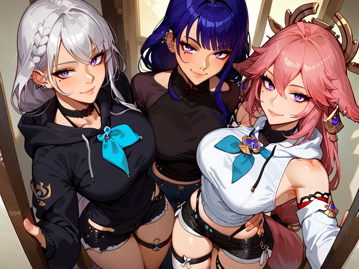 Break, Ahoge, Indoors Hentai AI Porn
