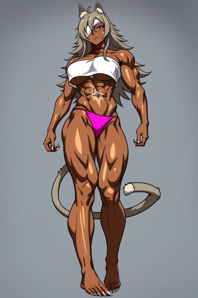 Ghislaine, Underboob, Toes On Feet Hentai AI Porn