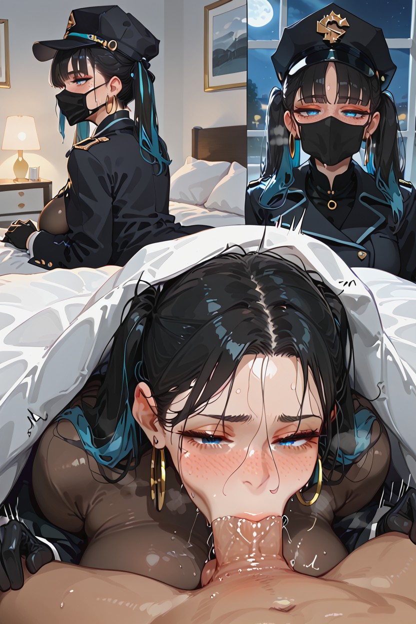 Deepthroat, 18+, Bedroom Hentai AI Porn