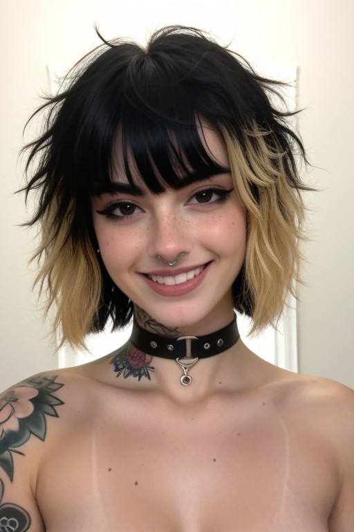 Full Body View, Blonde Hair, Boobs Totally Boobs Naked AI Porn