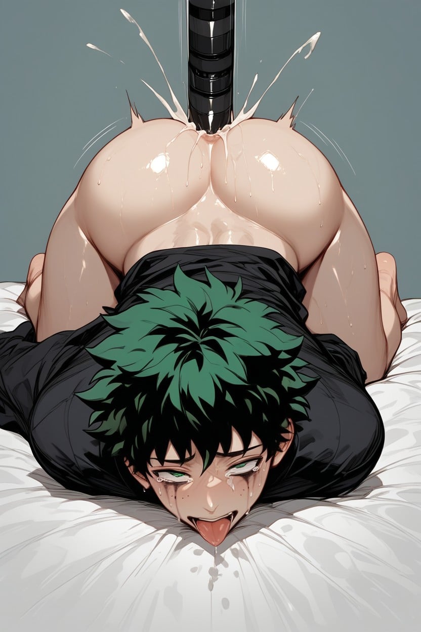 Sweaty, Oiled Skin, Anime Style Hentai AI Porn