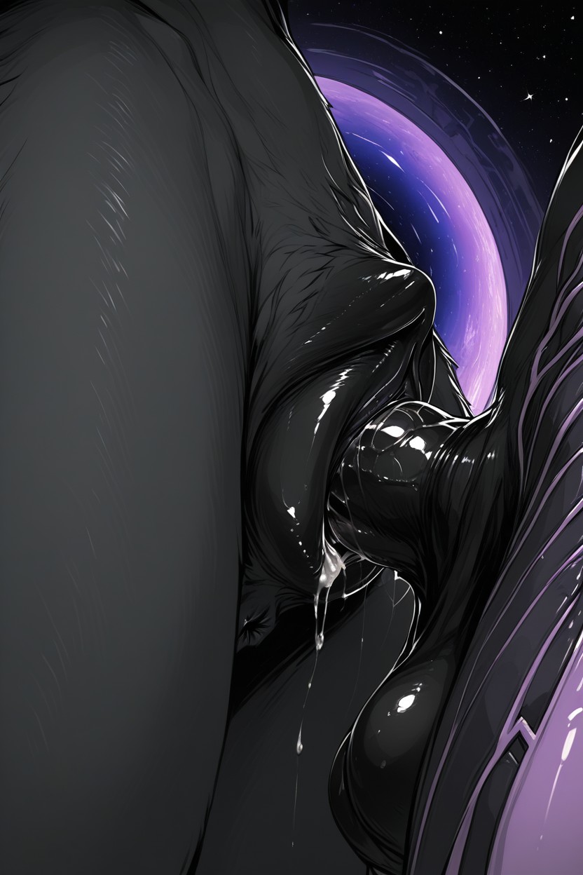 Tall, Wide Hips, Close Up Of Vulva Furry AI Porn