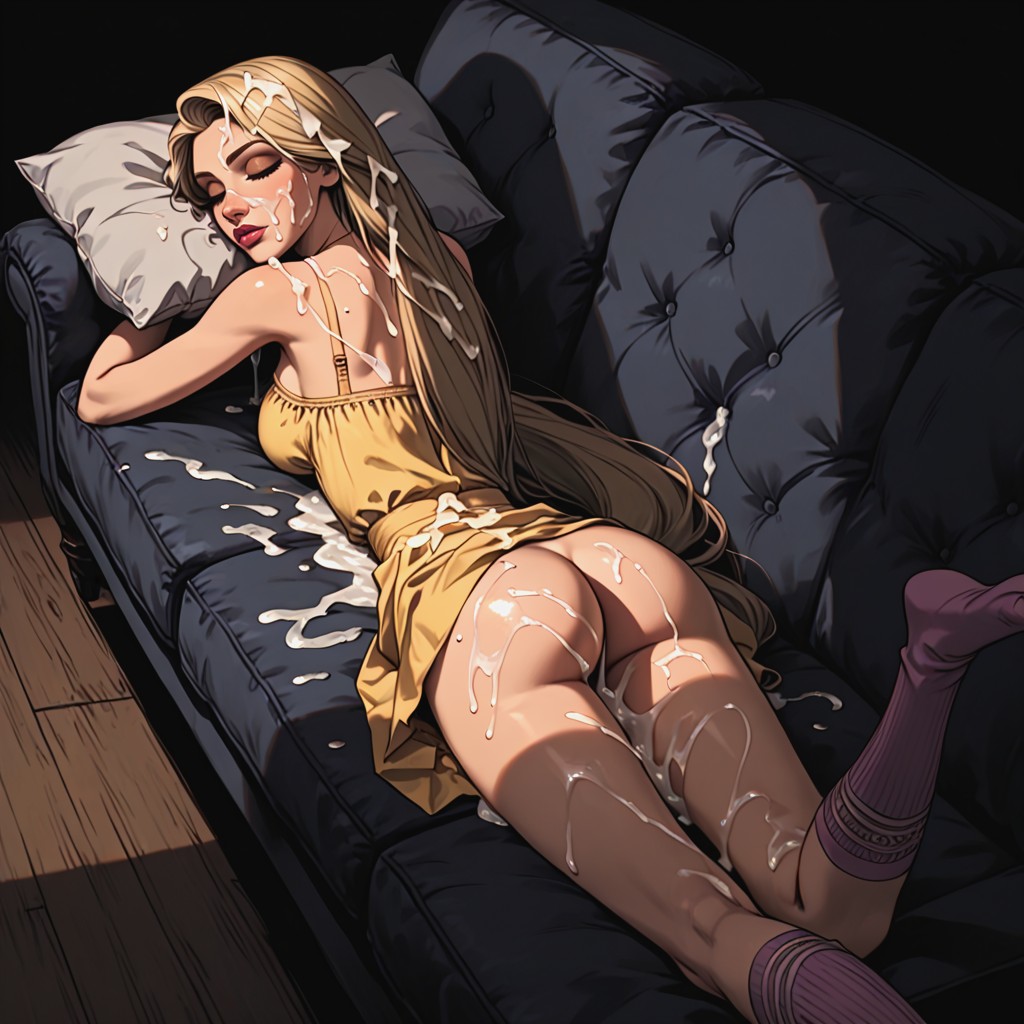 25+, Gluteals, Dimly Lit Hentai AI Porn