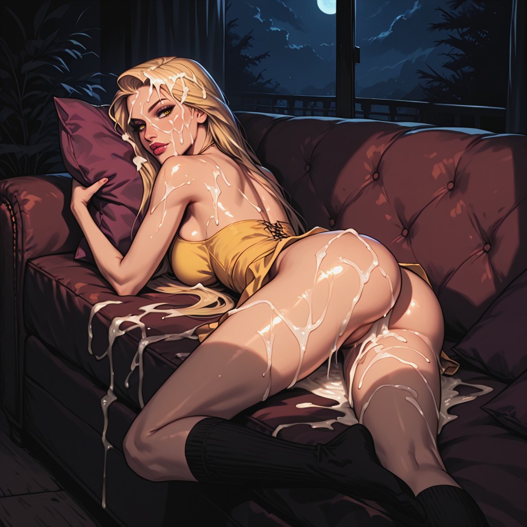 Gluteals, Backview, Eyelashes Hentai AI Porn