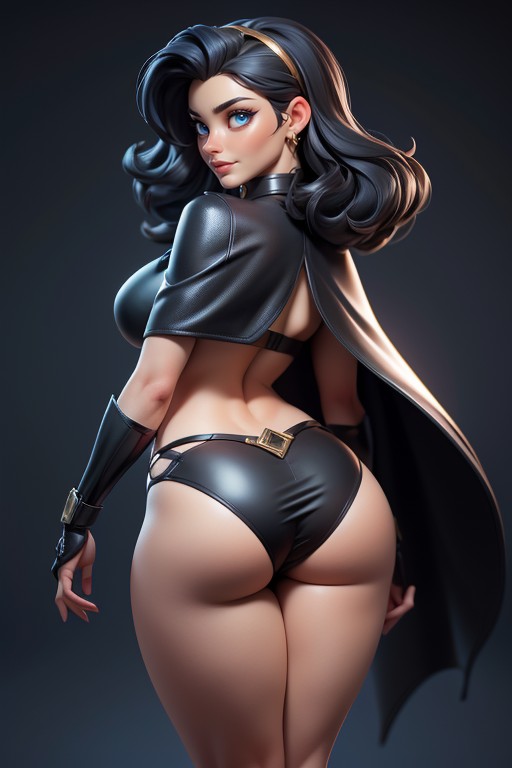 Gorgeous Woman, Curvy Hips, Massive Ass Hentai AI Porn