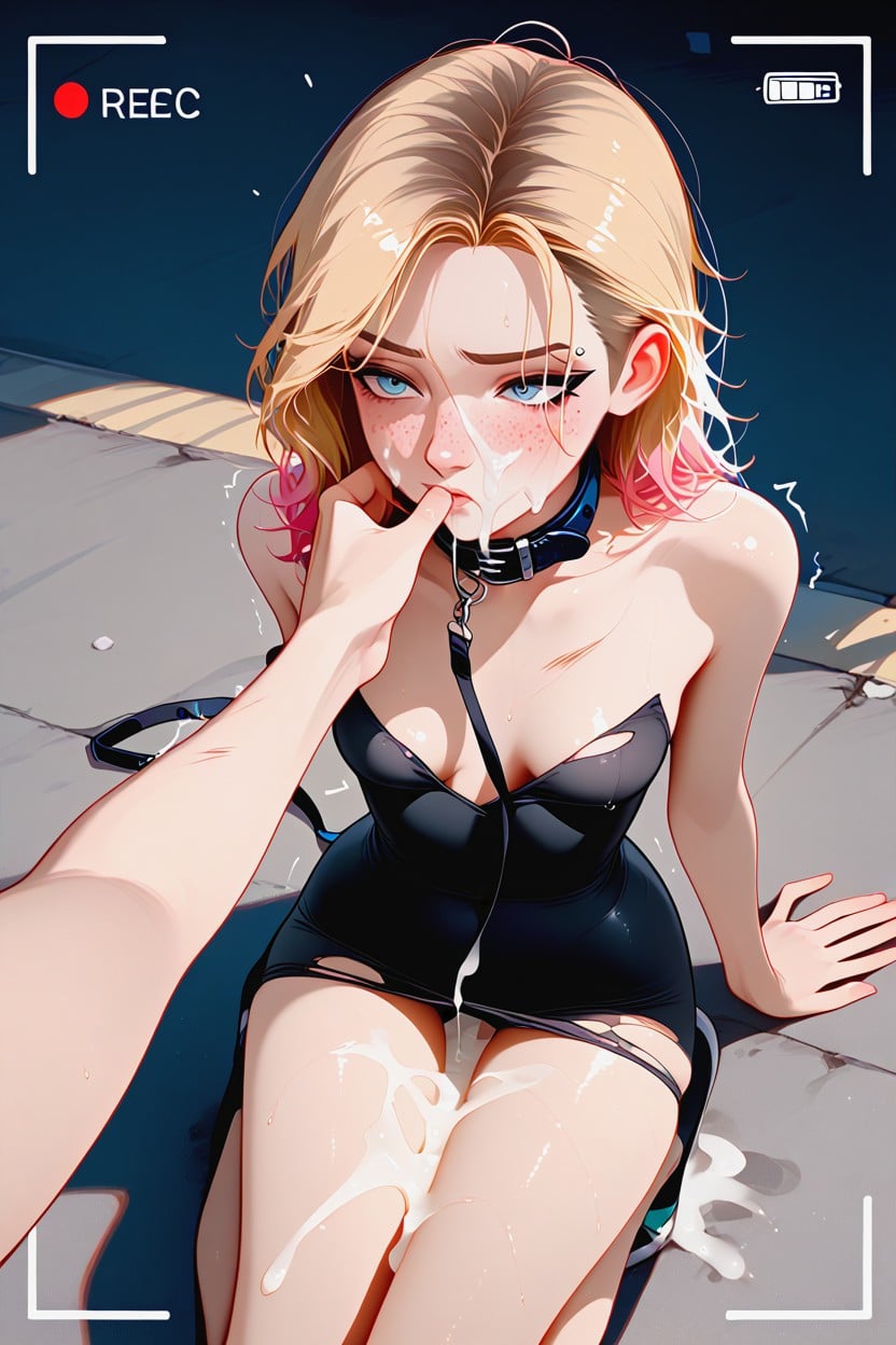 Messy Hair, Tired Face, Top Down Hentai AI Porn