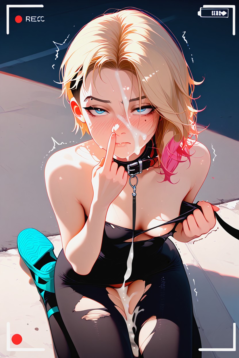 Man Out Of Frame, Sweaty, Camera View Hentai AI Porn