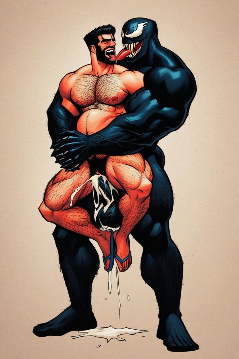 ショートヘア, 30+, Transman With Black Socks And With Toes ゲイAIポルノ