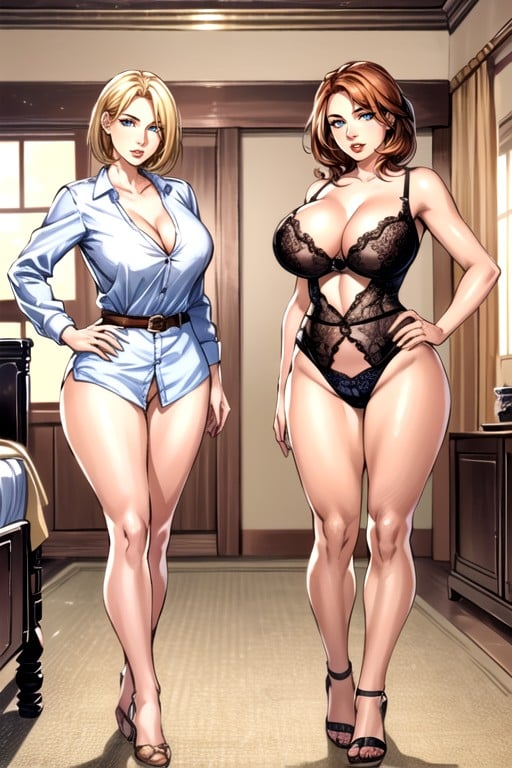 Bedroom, Flirtatious, Weight Kg AI Porn