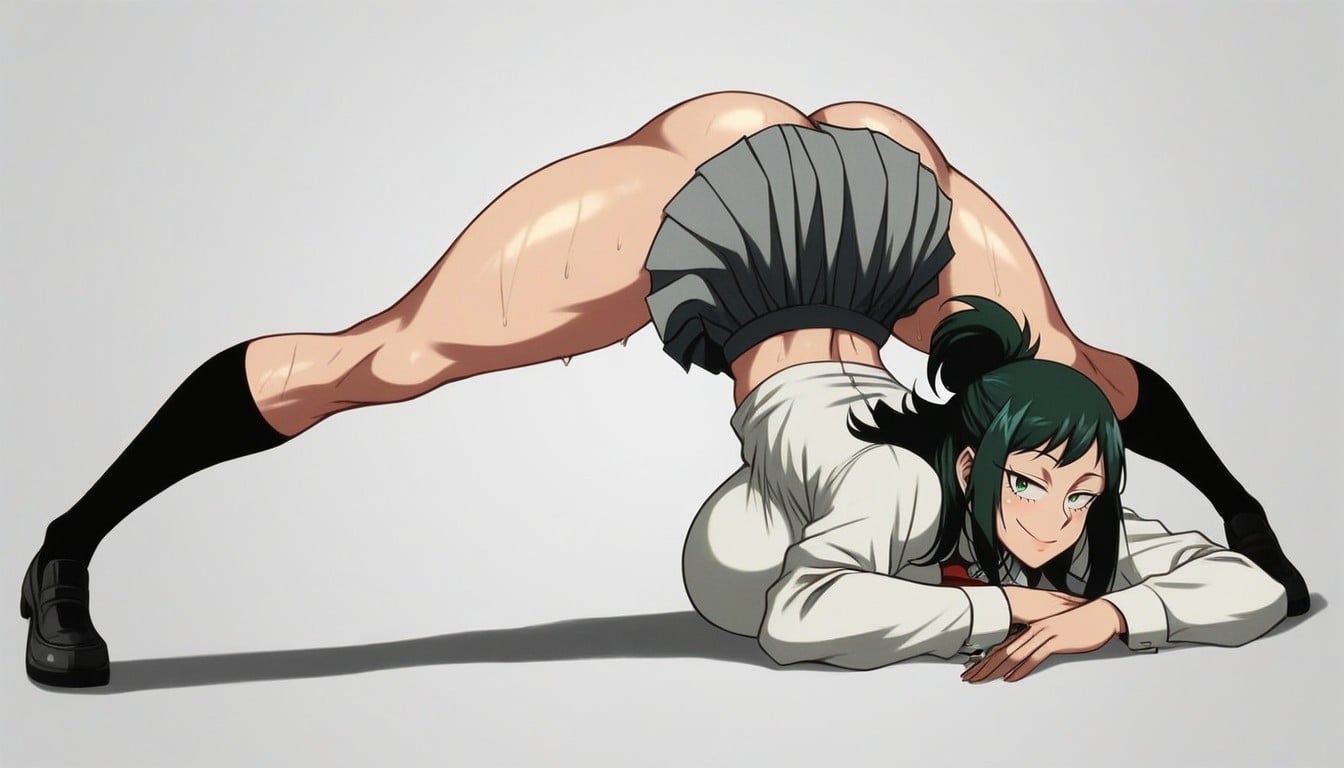 Red Tie, Thick, 25+ Hentai AI Porn
