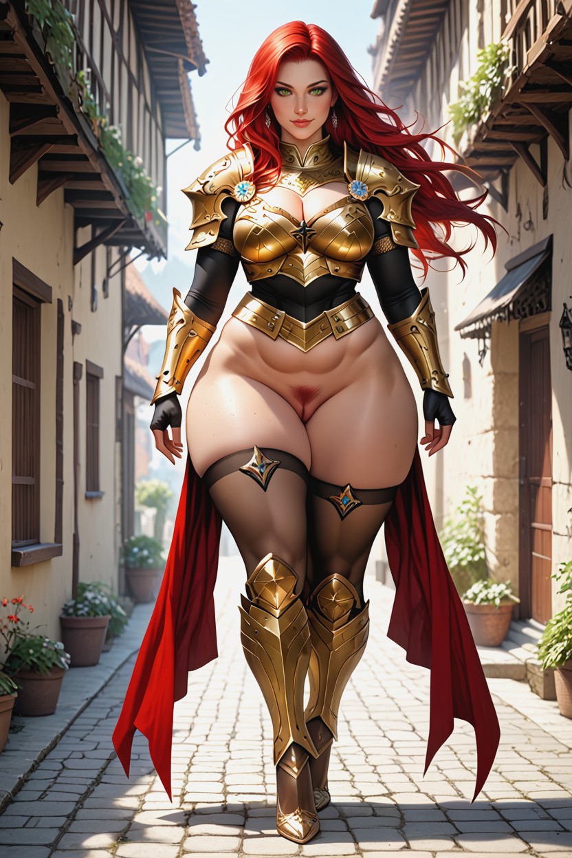 Extremely Large Ass, Thick Pussy, Hyper Hips AI Porn