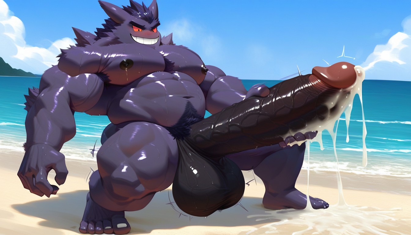 Sand, Gengar Masturbating, From Bottom To Top AI同性恋黄片