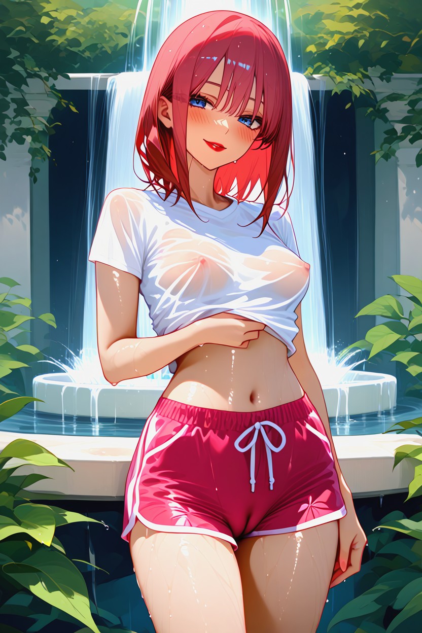 Red Lips, Gluteals, Lean Hip Hentai AI Porn