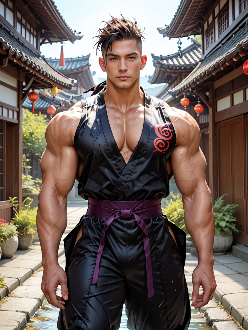 Huge Arms, Ultra High Res, Gorgeous Face KI Schwulenporno