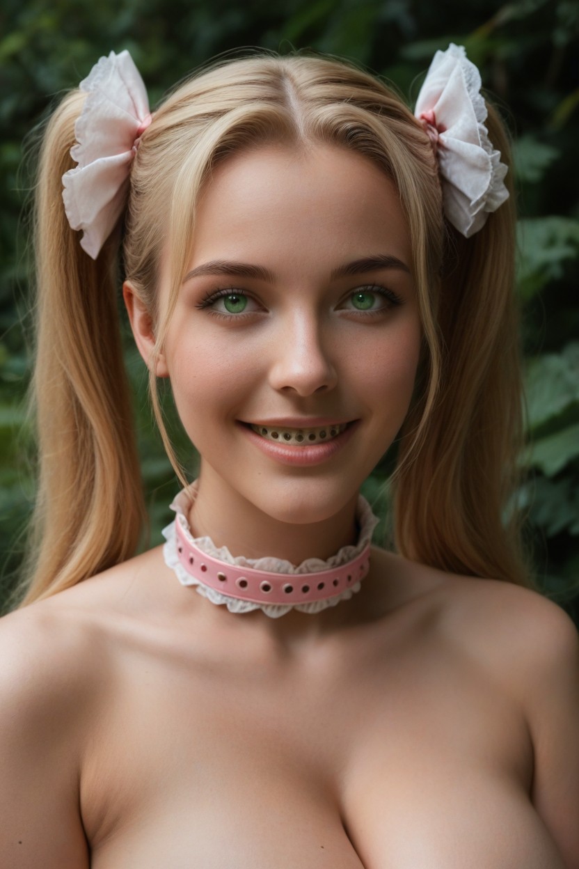 Shy, Huge Doe Eyes, Delicate Features AI Porn