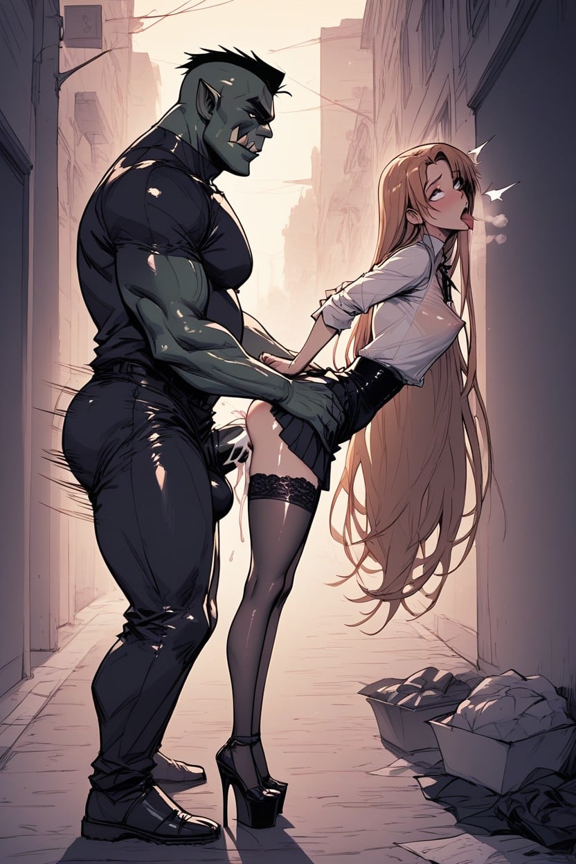 Ahegao, Shiny Skin, Cutie Hentai AI Porn