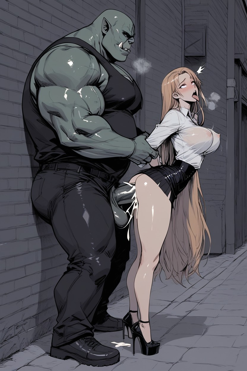 Waspwaist, Sleepygimp Art Style, Creampie Hentai AI Porn