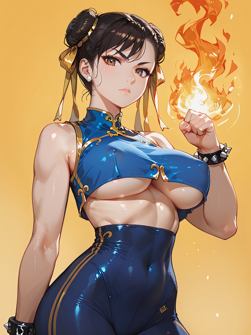 Realistic, Looking At Viewer, Sleeveless Hentai AI Porn