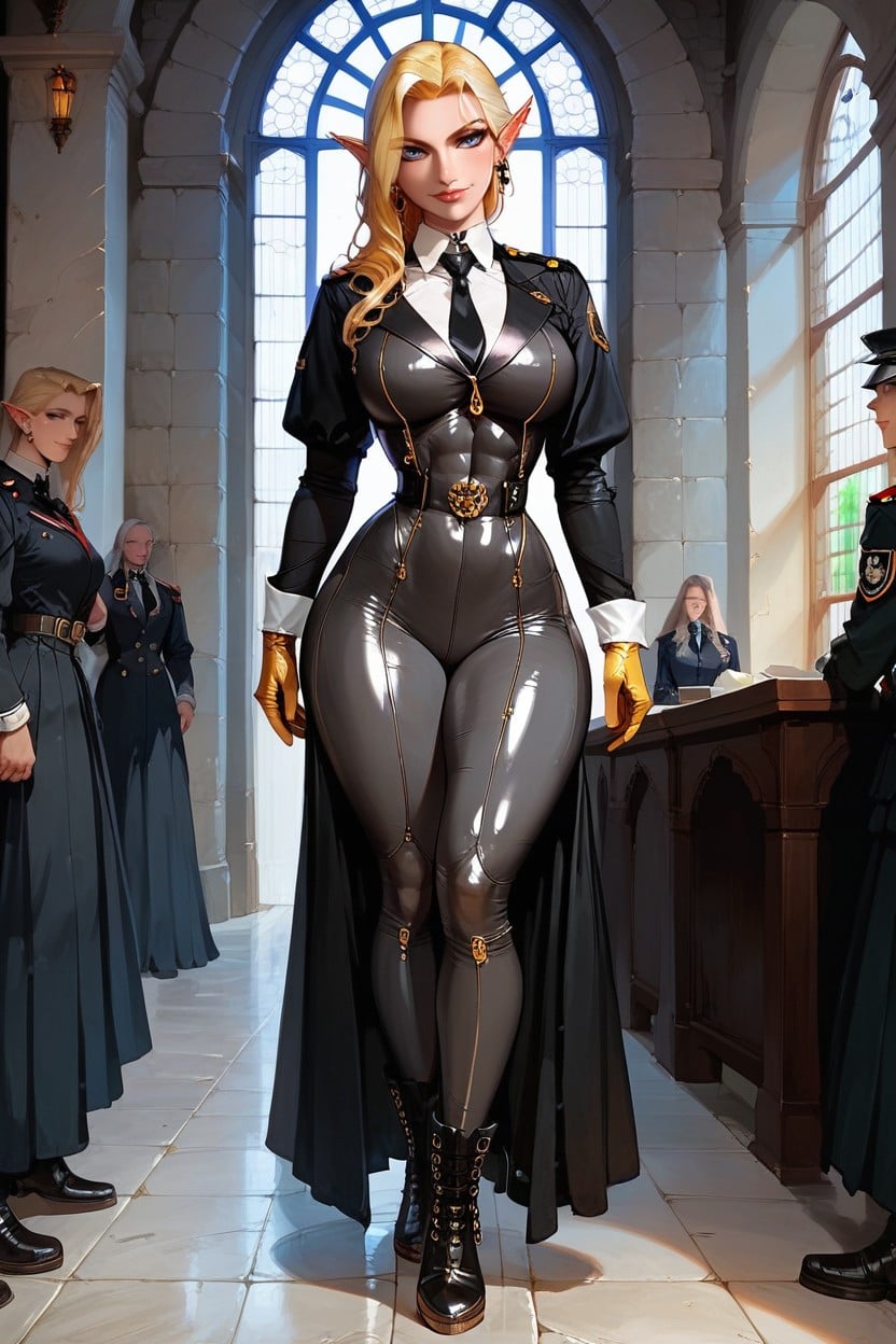 Super Beautiful Face, Hourglass Shape, Tattoos Hentai AI Porn