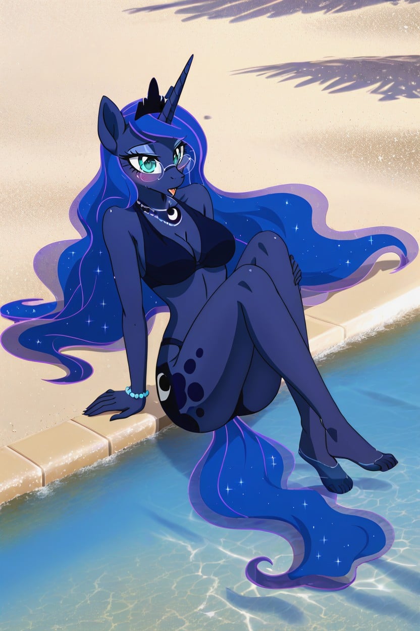 25+, Looks At The Viewer, Wasp Waist Furry AI Porn