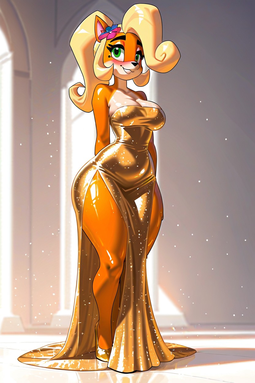 Anatomically Accurate, Happy, Looking Up At Viewer Furry AI Porn