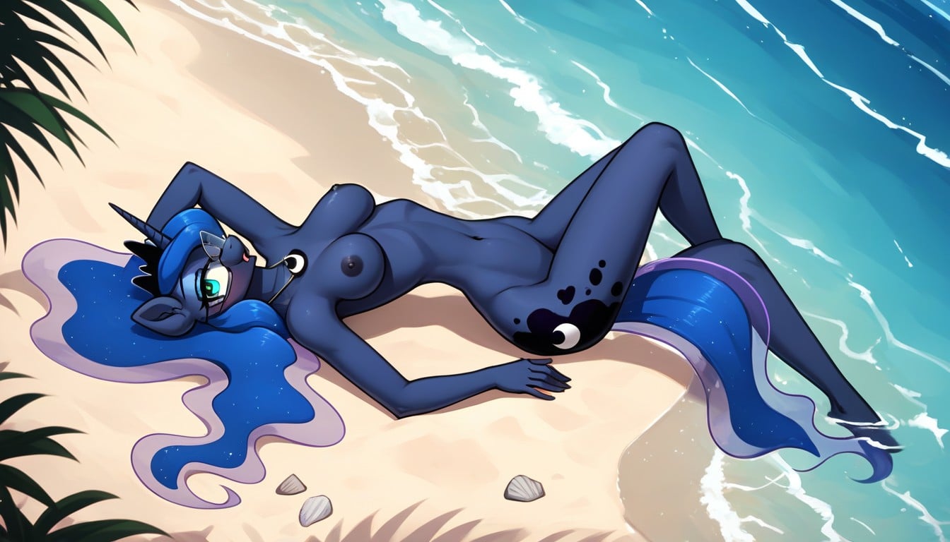 Naked, Top Down, Naked Furry AI Porn