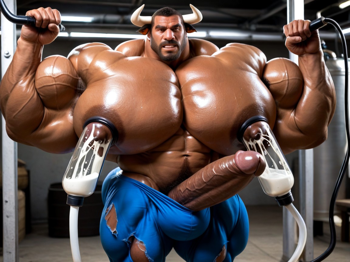 Gay Pornhyper Breasts, Athletic Male, Oiled Skin Porno gay IA