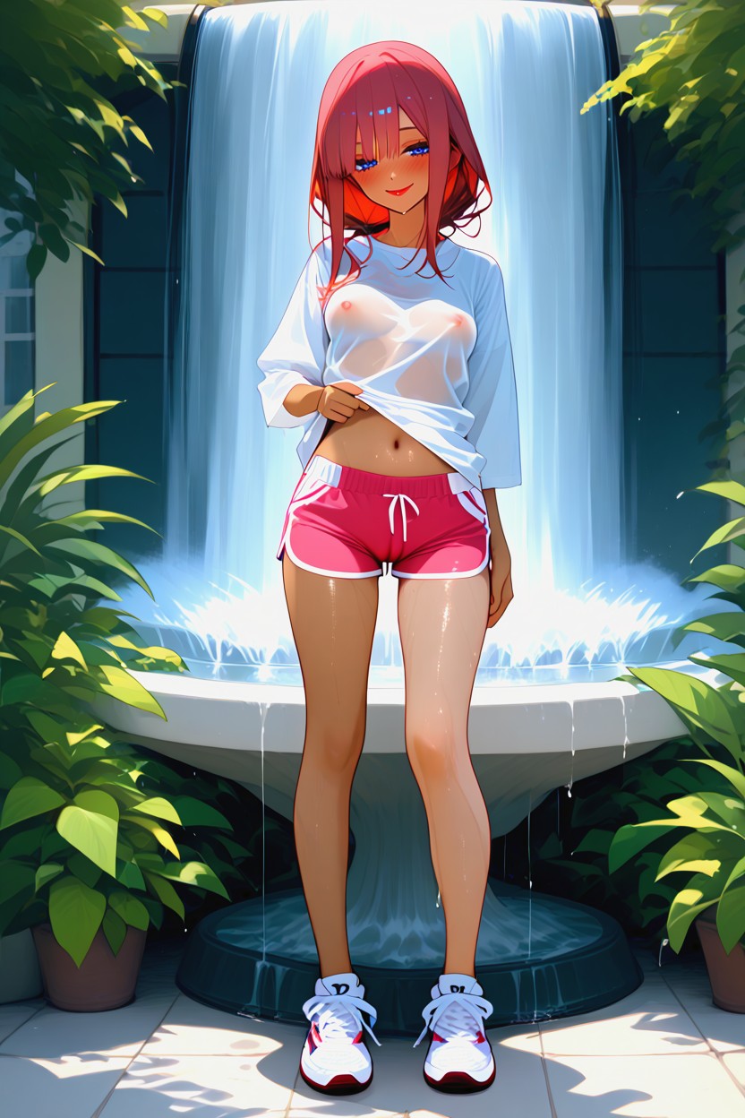 Lips, Wet Skin, Lean Body Hentai IA