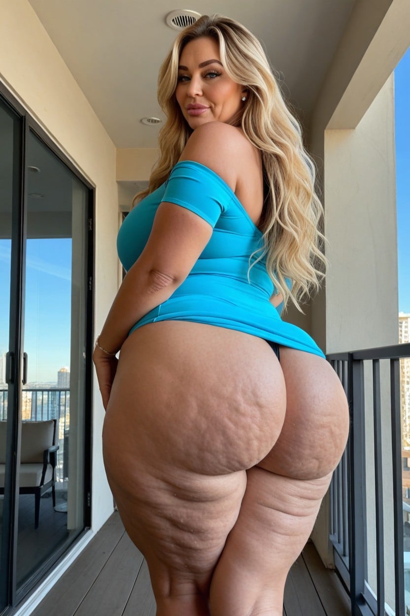Add Detail, Pale Skin, Cellulite MILF AI Porn