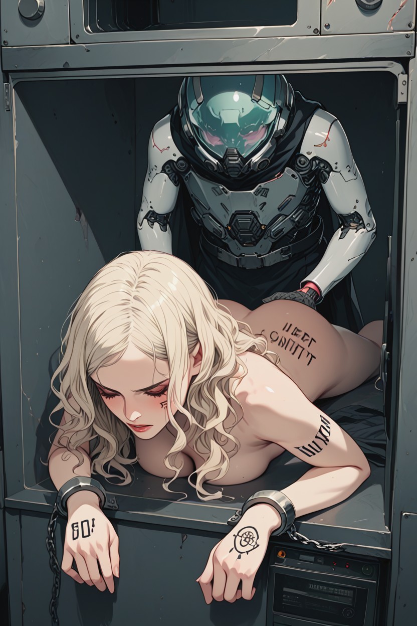 Tortured, Cyberpunk, Naked AI Porn