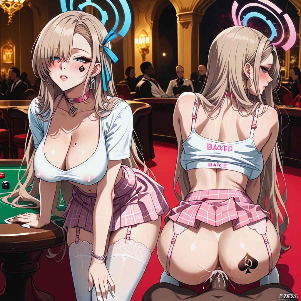 Earrings, Tight Fitting Top, Casino Porno IA Hentai