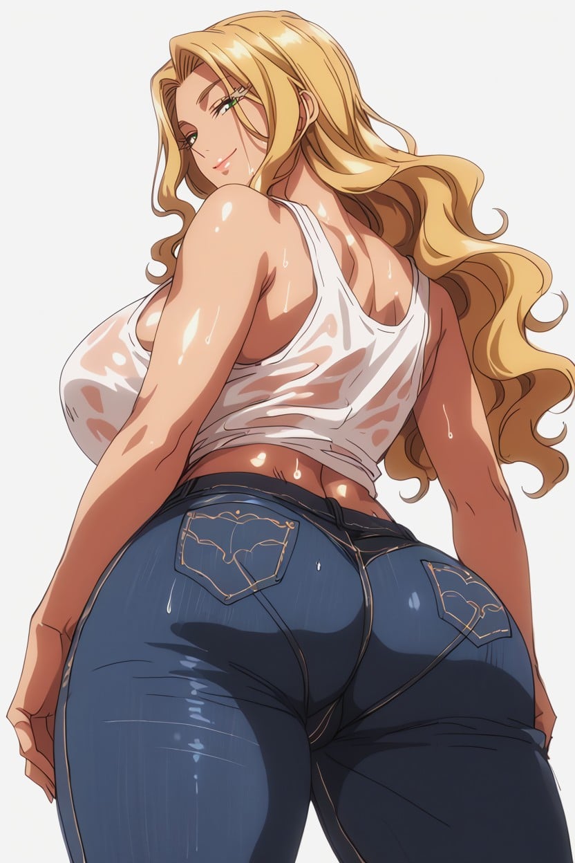 Rough Sketch, Long Hair, Lustful Smile AI Porn