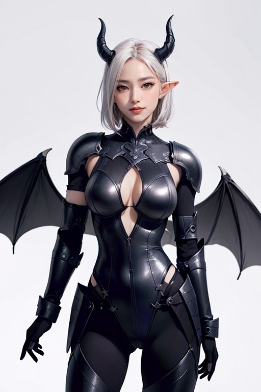 Hourglass Shaped Body, Cosplay, Night AI Porn
