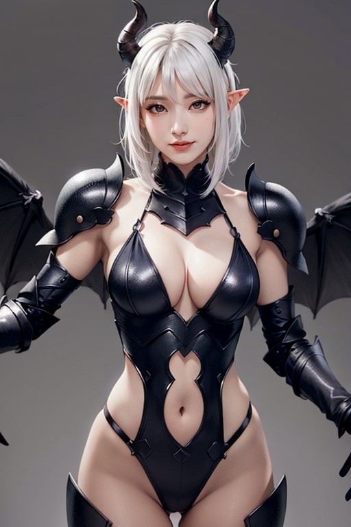 Standing, Extremely Waist, Armor AI Porn