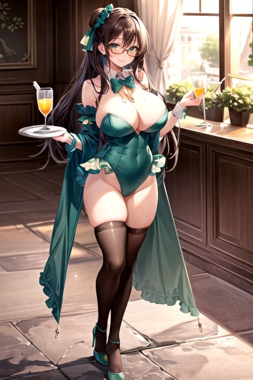 High Heels, Front View, Skinny Hentai AI Porn