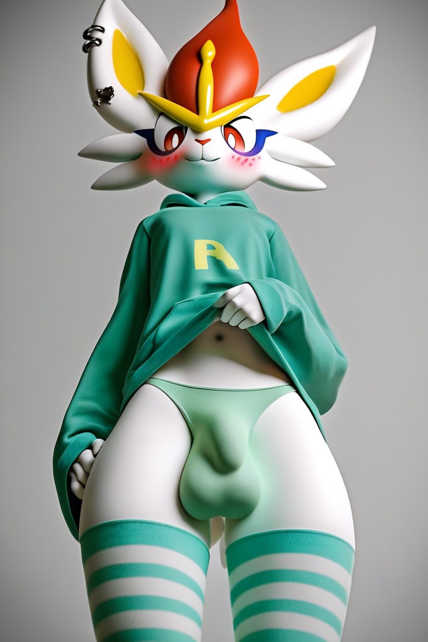 Tail, Wide Hips, Balls Furry AI Porn