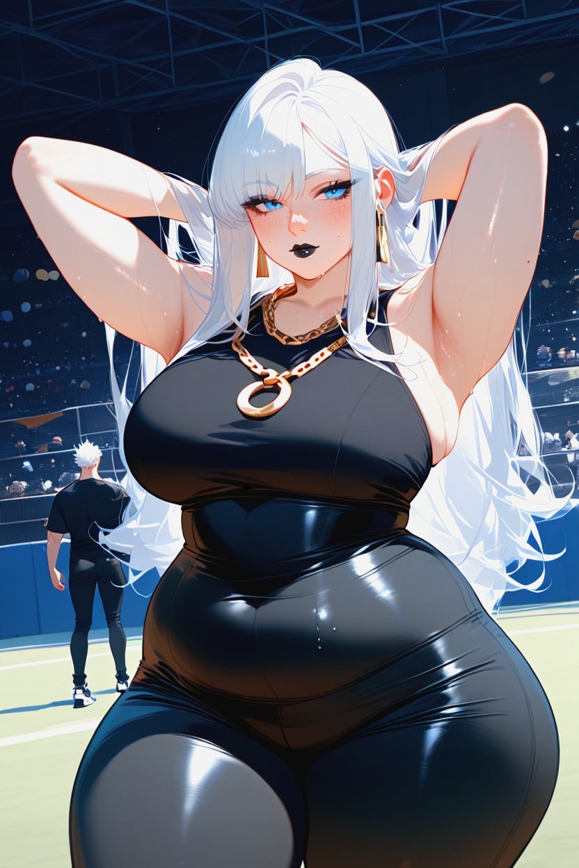 Thick Thighs, Man, Ultra Detailed Face And Hair AI Porn