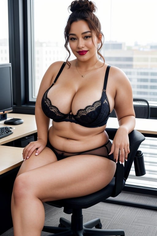 Big Ass, Large Breasts, Busty AI Porn