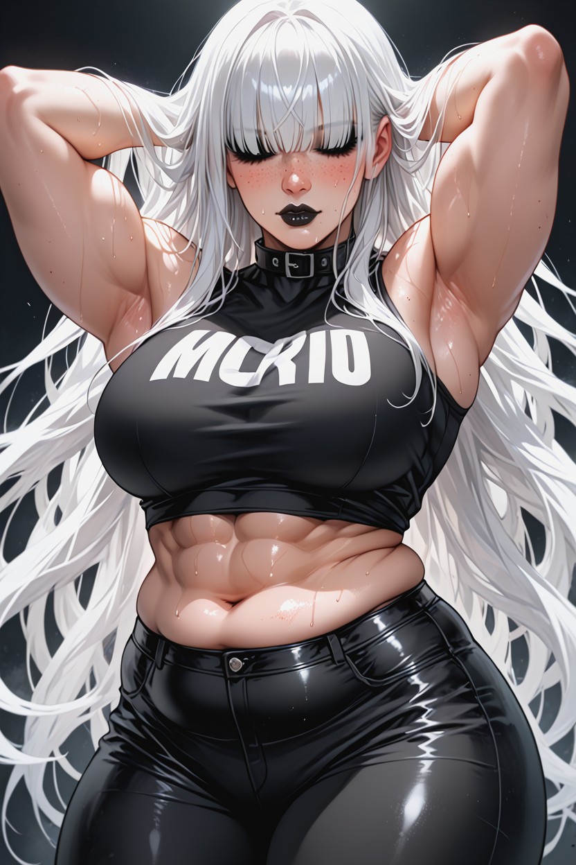 Waist, Beautiful Shoulders, Very Thick Thighs AI Porn