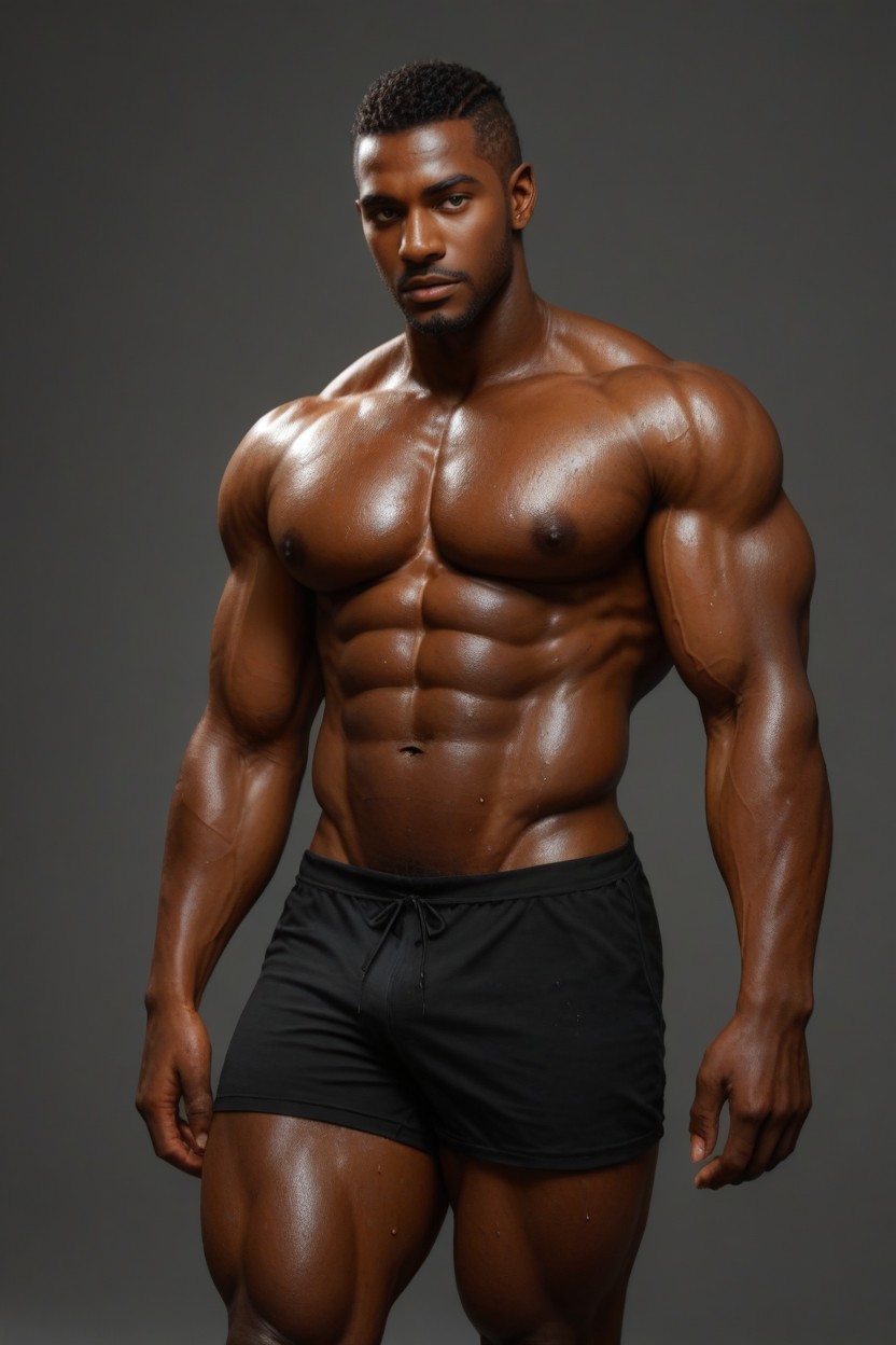Muscular Biceps, Slutty, Deep Abs Porno IA Gay