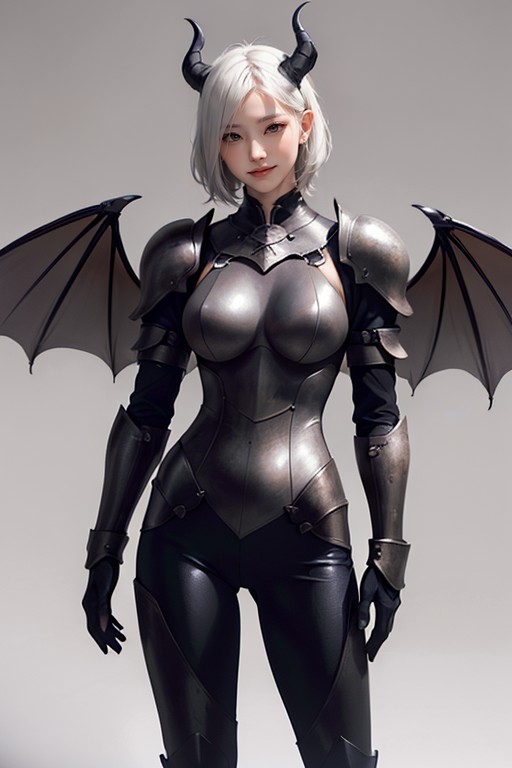 Gothic, Extremely Waist, Demon Horns AI Porn