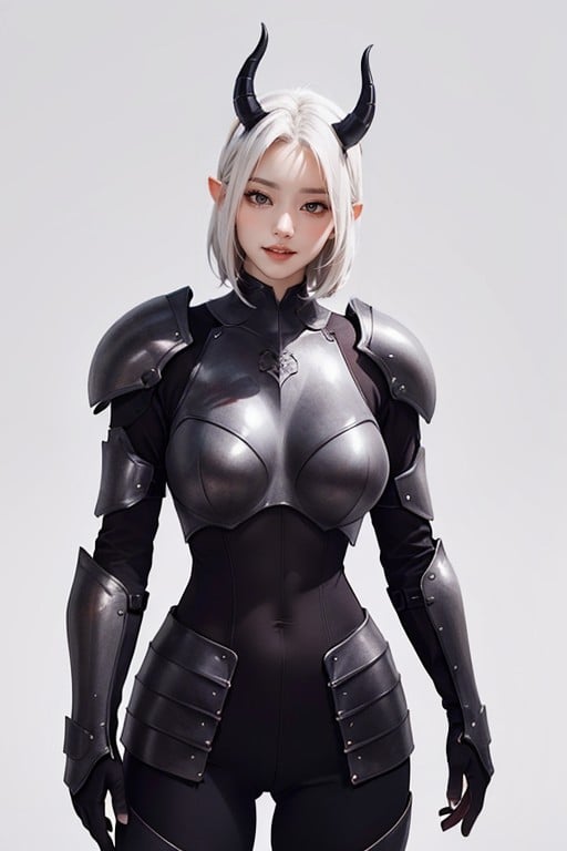 Standing, Armor, Extremely Waist AI Porn
