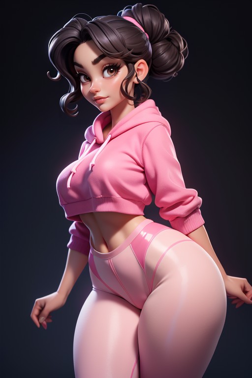 Correct Body Proportions, Curvy Hips, Massive Ass Hentai AI Porn