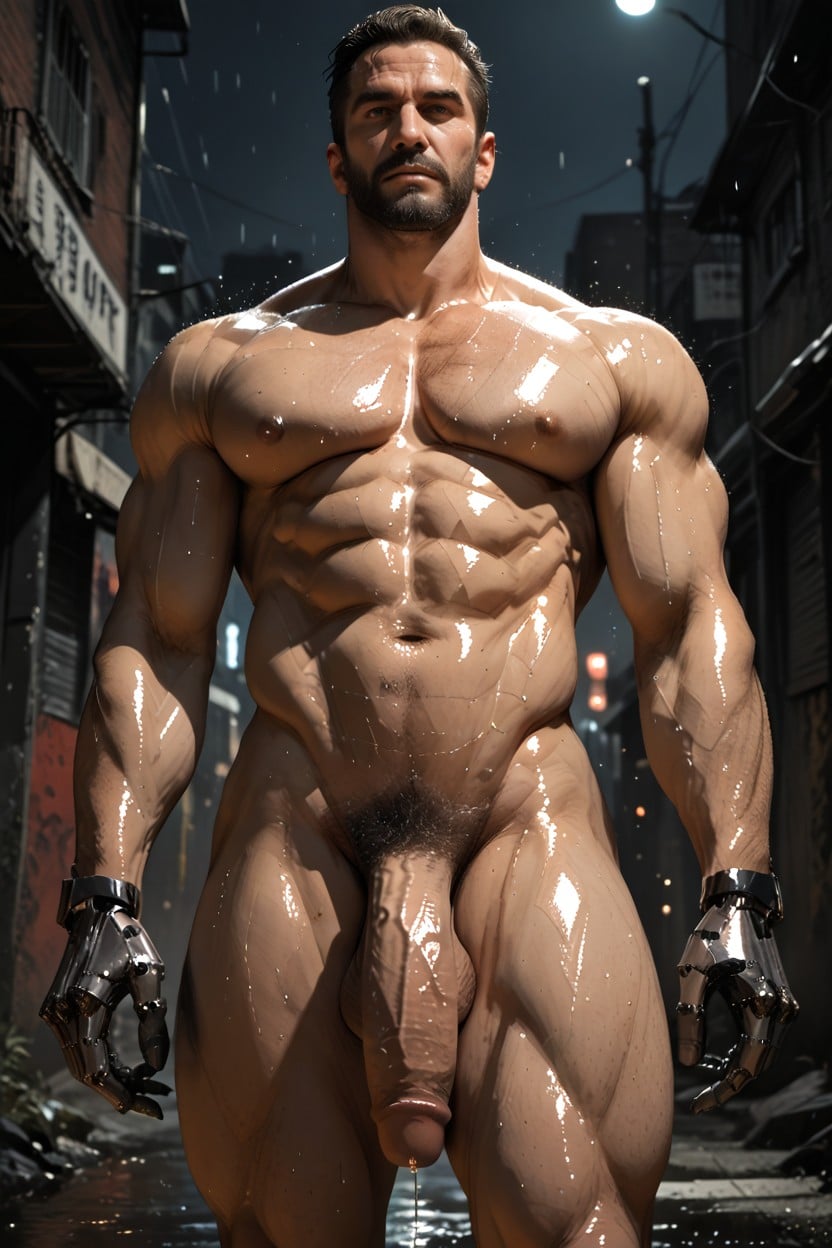 30+, 正面図, Adam Jensen From Deus Ex ゲイAIポルノ